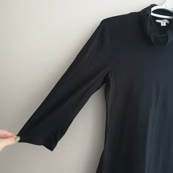 James Perse 3/4 Sleeve Lightweight Cowl Neck Top Size 3 (Large) Minimal - Picture 5 of 14